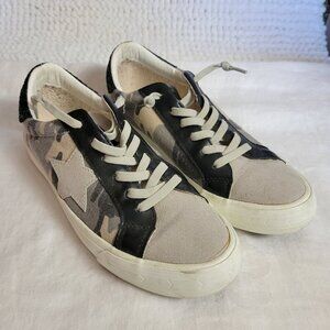 Vintage Havana Camo Sz 7.5 VH Est. 1954 Gail Multi Shoes Stars Sneaker low EUC